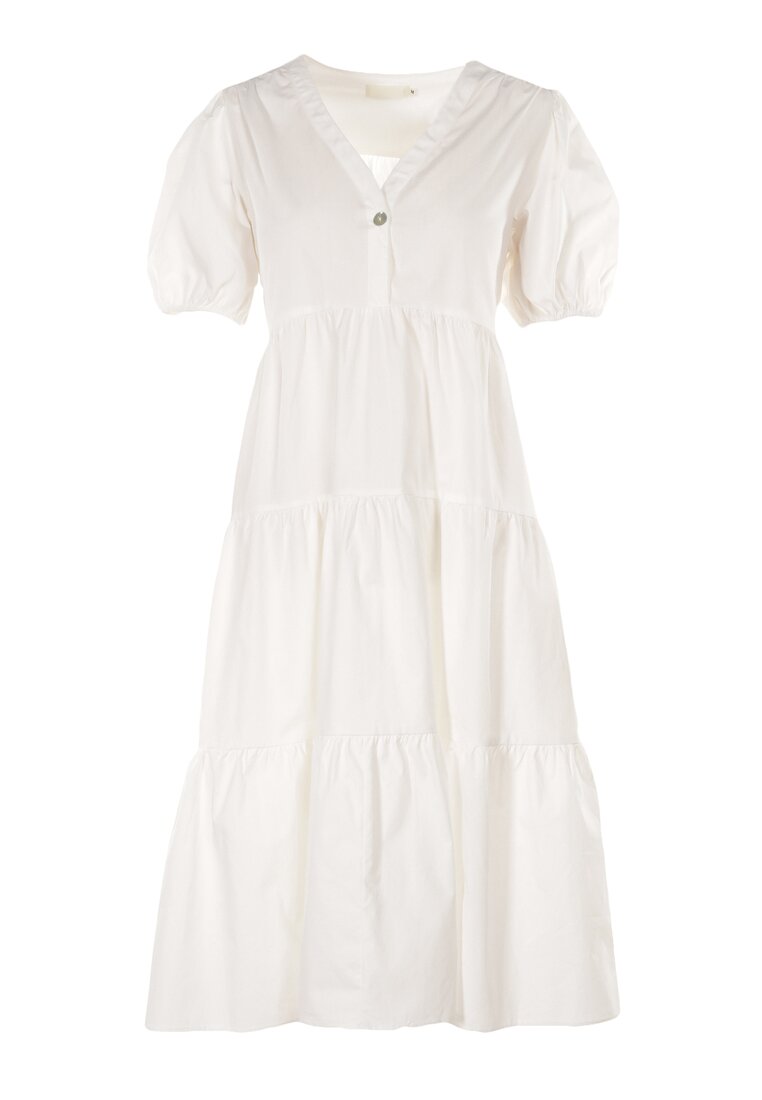 Biała Sukienka Euphishae