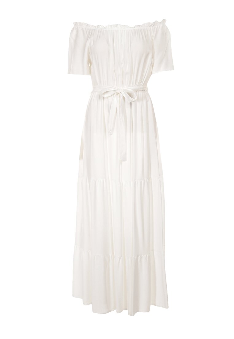 Biała Sukienka Theamethe