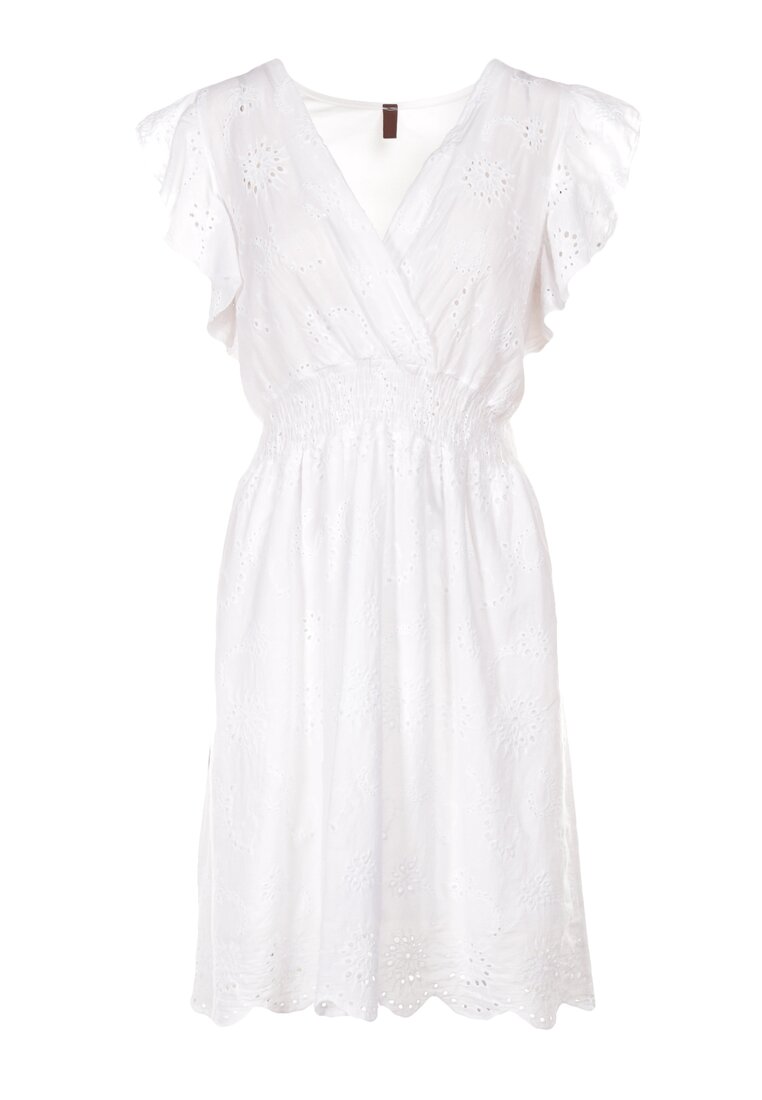 Biała Sukienka Athali
