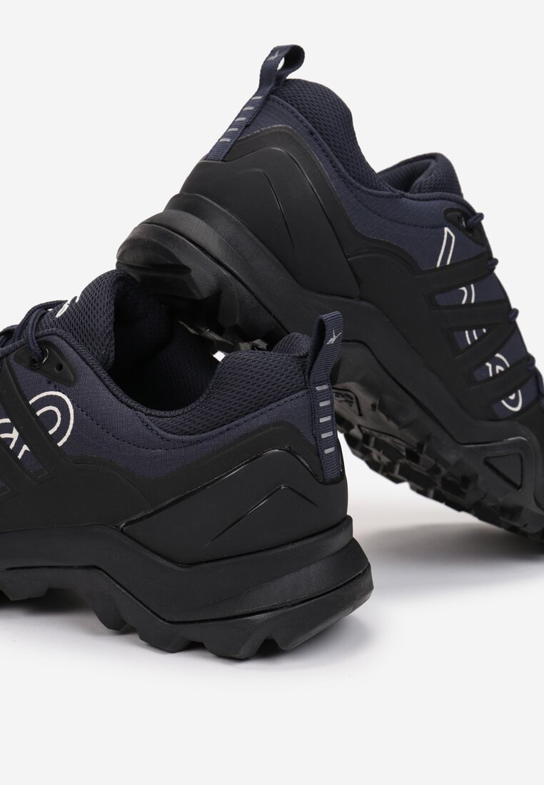 Granatowo-Czarne Buty Trekkingowe Tharasothius