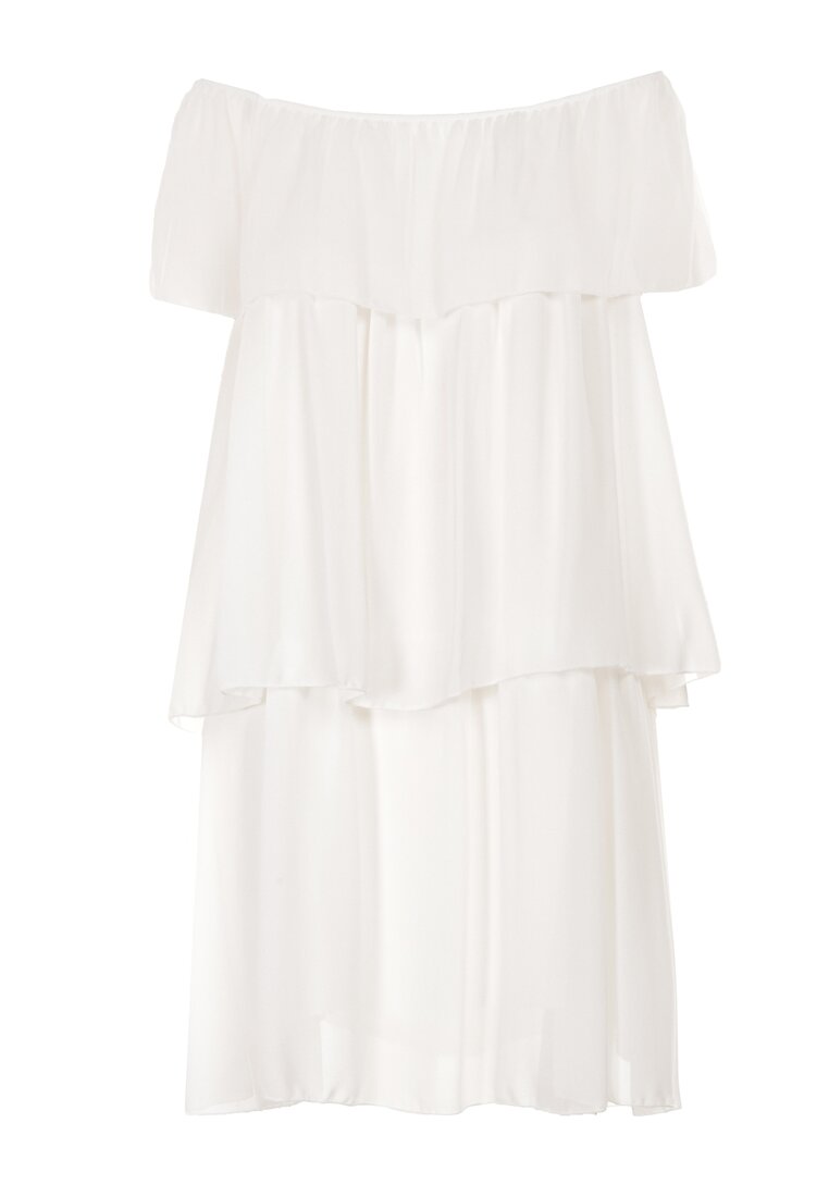 Biała Sukienka Najath