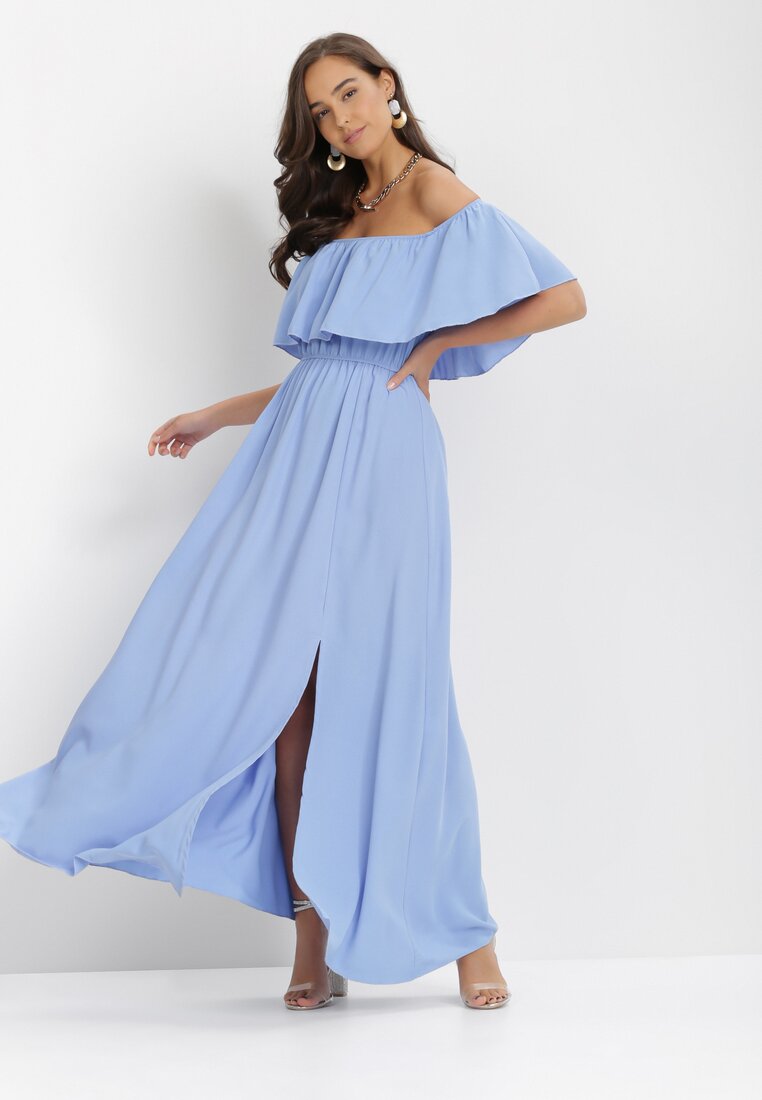 Niebieska Sukienka Iarlax