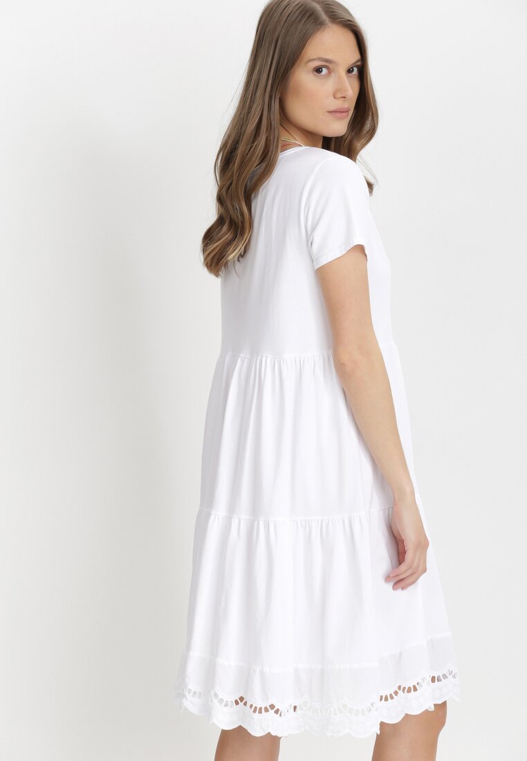 Biała Sukienka Elrinney