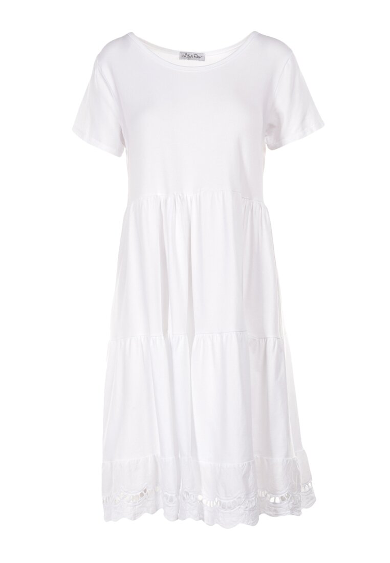 Biała Sukienka Elrinney