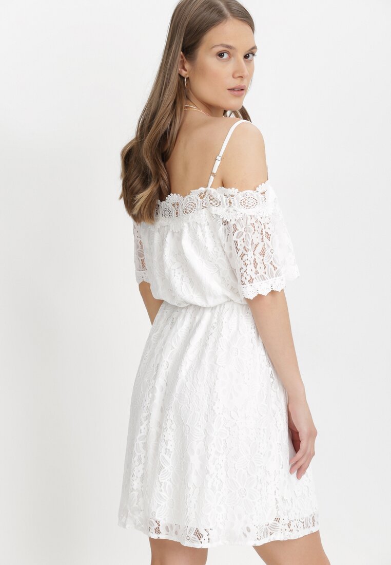 Biała Sukienka Alphyrtus