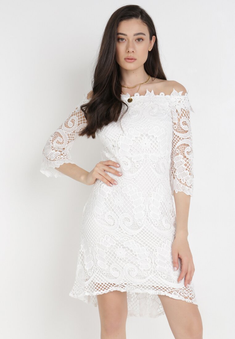 Biała Sukienka Ristyrtus
