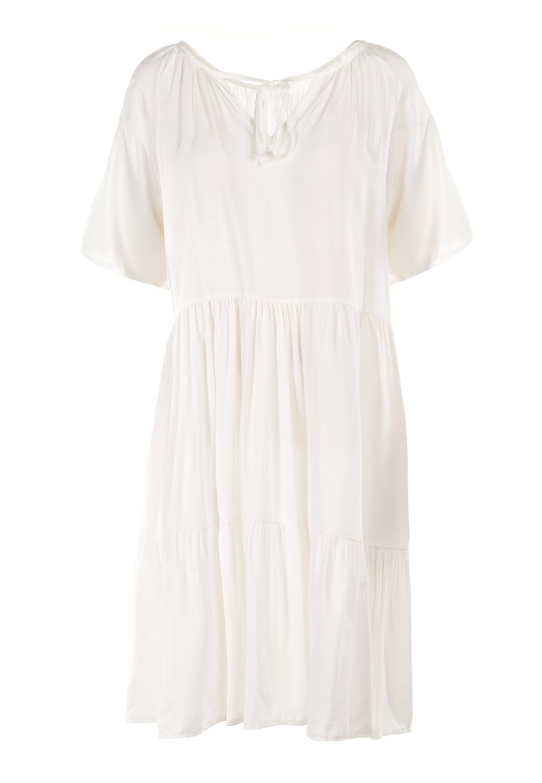 Biała Sukienka Amphas