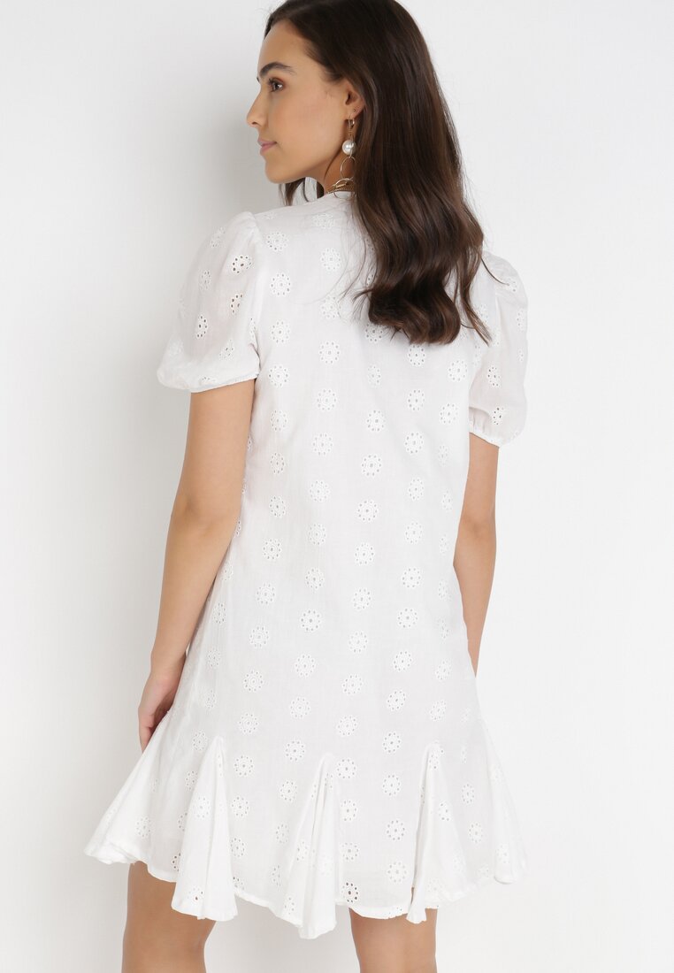 Biała Sukienka Nepherope