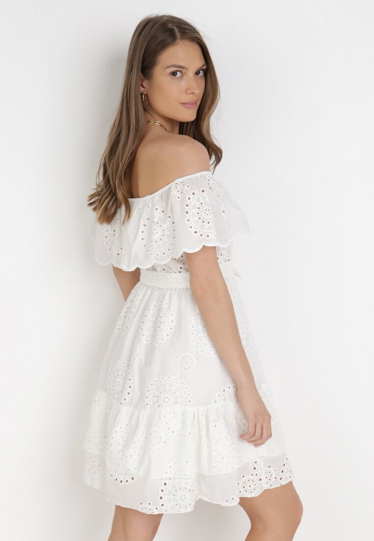 Biała Sukienka Adrealody