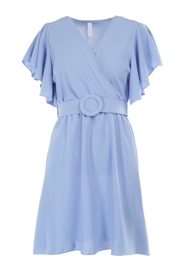 Niebieska Sukienka Eiregana