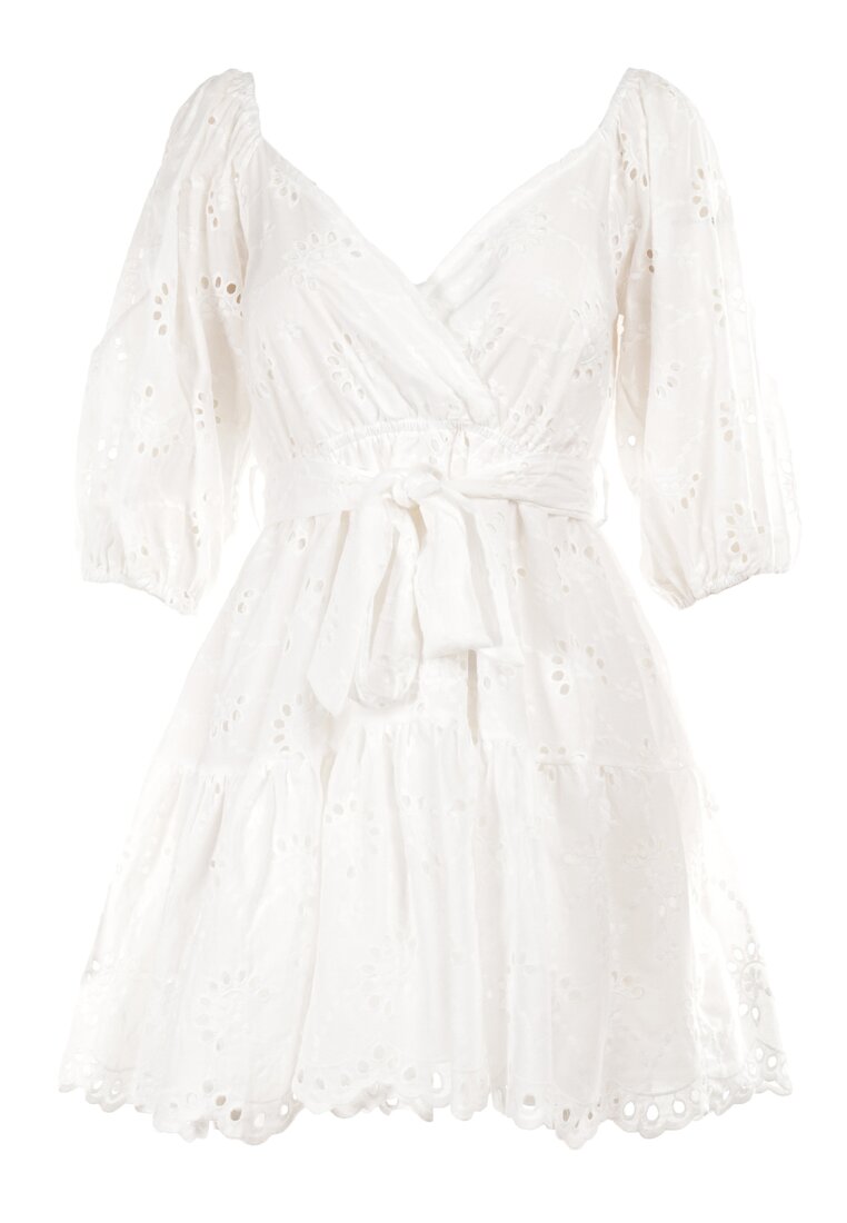 Biała Sukienka Daphlenia