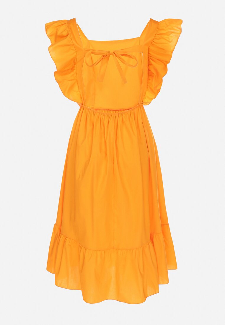Pomarańczowa Sukienka Raiphei
