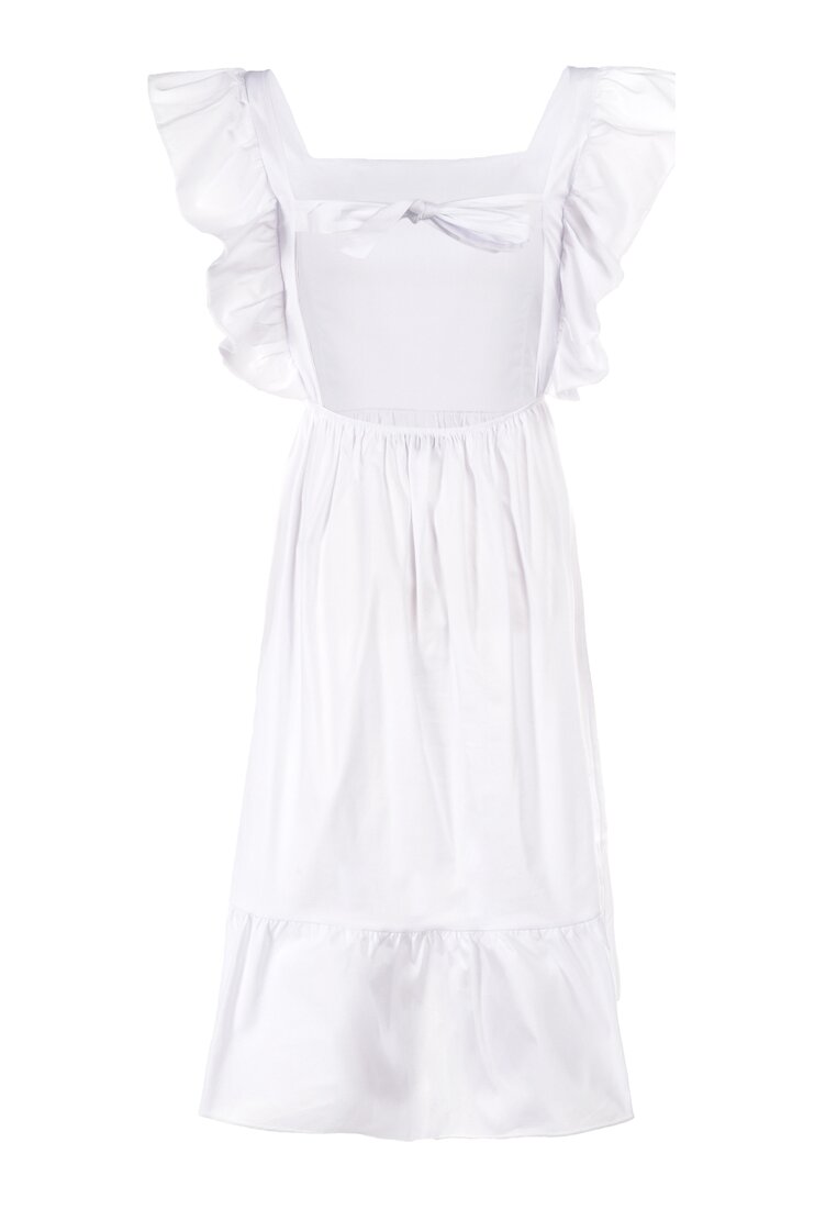 Biała Sukienka Raiphei