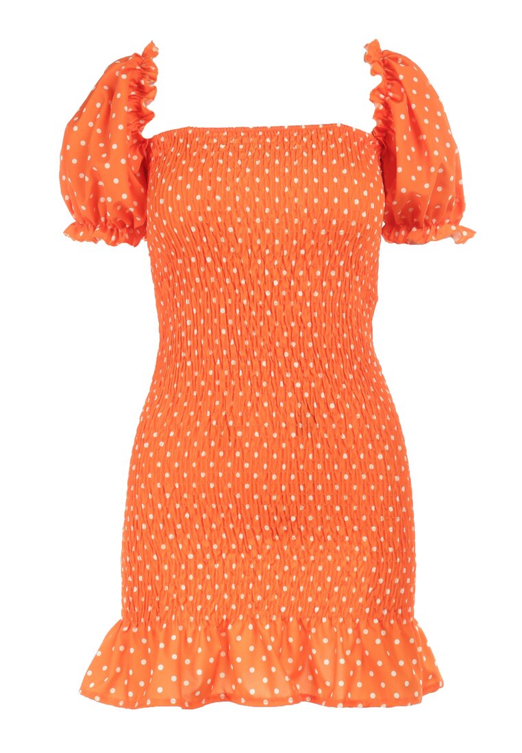 Pomarańczowa Sukienka Sabriliphis