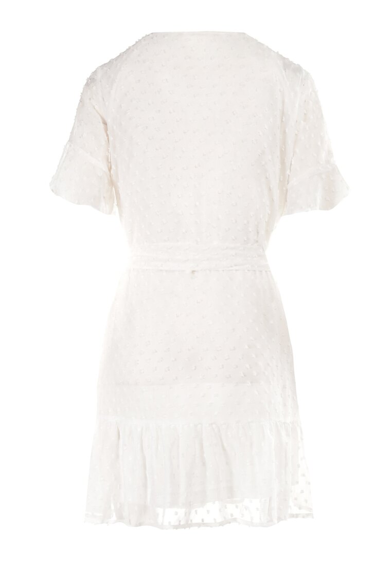 Biała Sukienka Acalopei