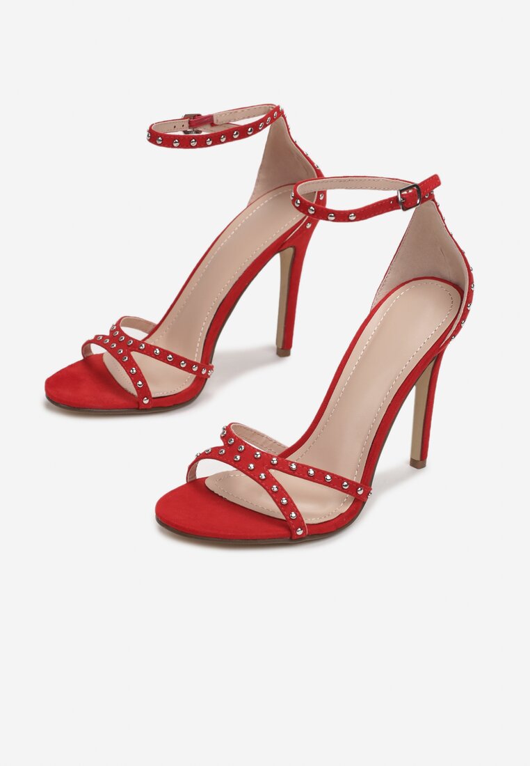 Czerwone Sandały Adiana