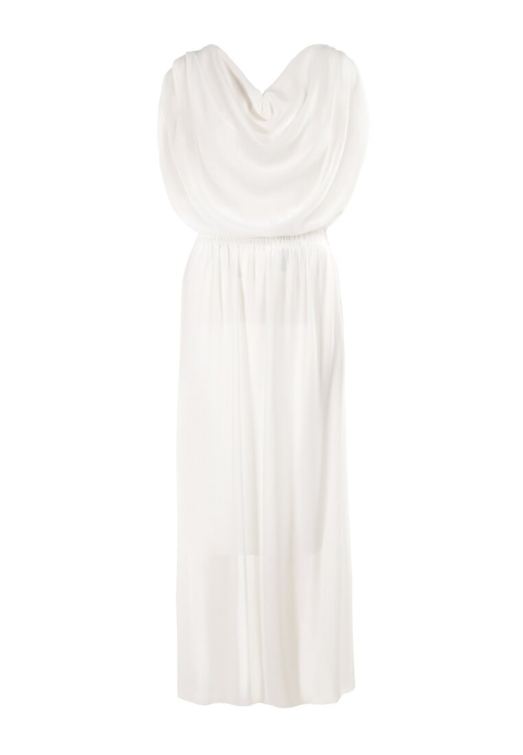 Biała Sukienka Zephyphise