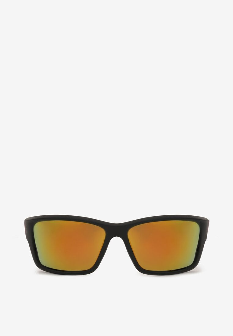 Czarno-Żółte Okulary Przeciwsłoneczne Aubilis