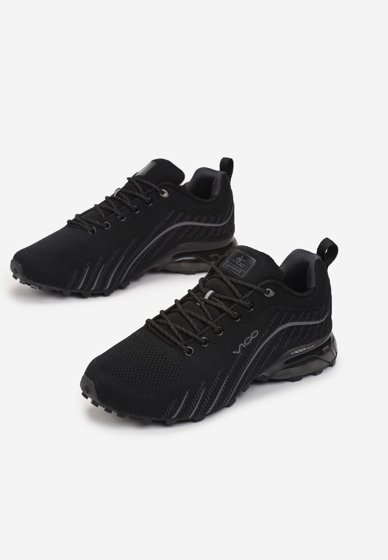 Czarne Buty Sportowe Auruene