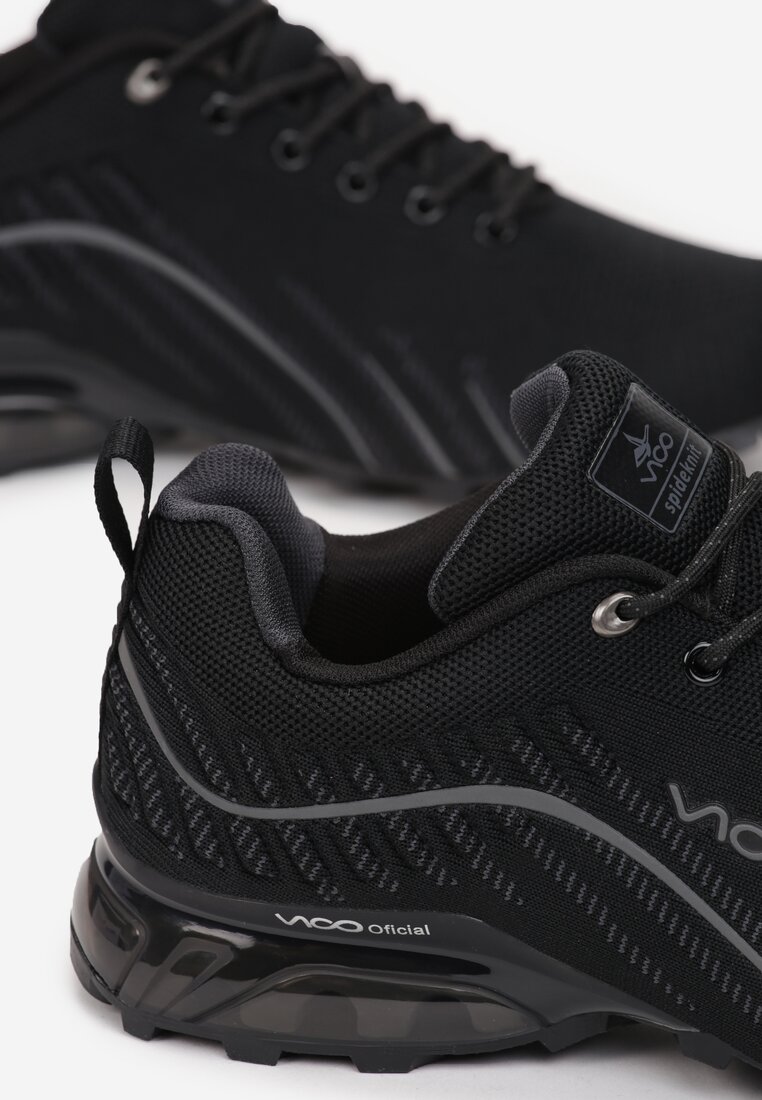 Czarne Buty Sportowe Auruene