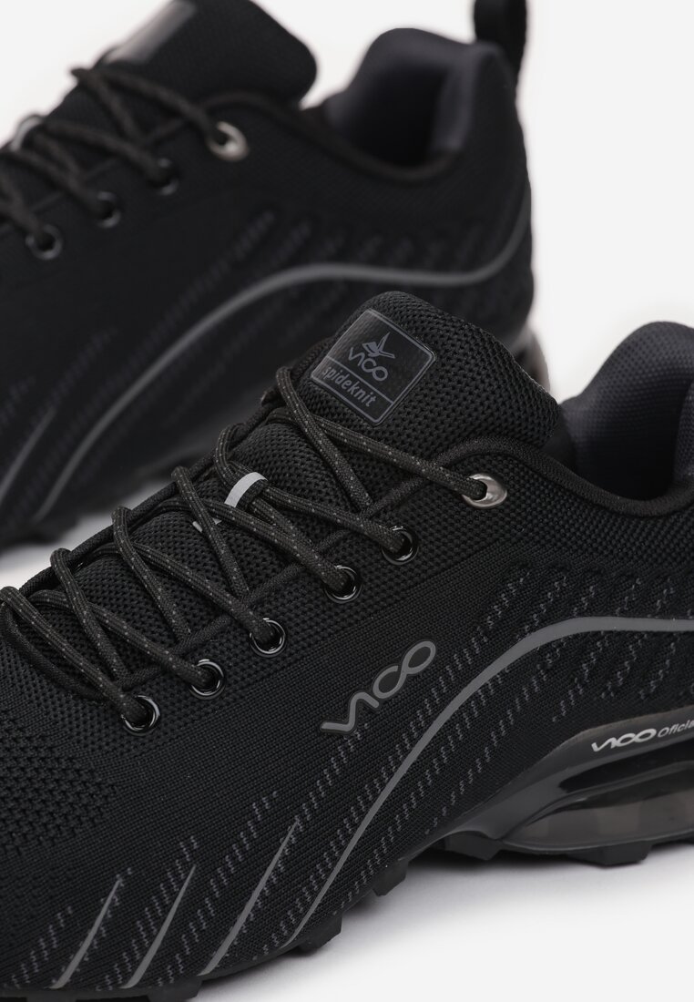 Czarne Buty Sportowe Auruene