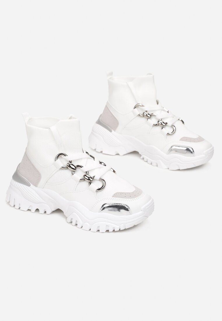 Białe Sneakersy Teremisia