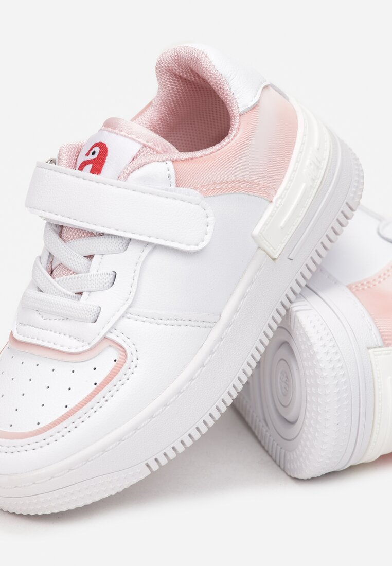 Biało-Różowe Buty Sportowe Kavurenn