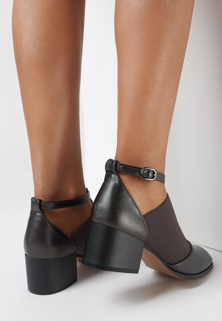 Ciemnoszare Półbuty Morgamare