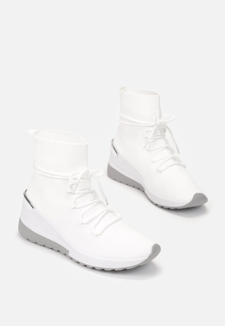 Białe Sneakersy Eremiel