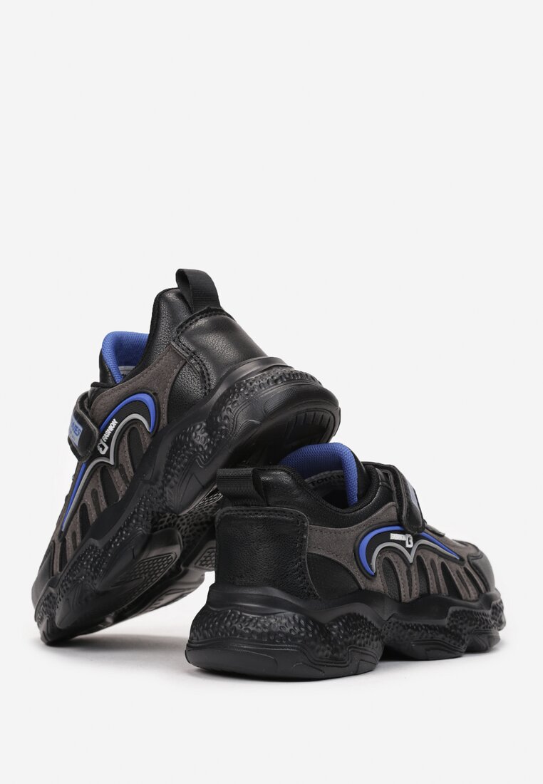 Czarne Buty Sportowe Eveusa