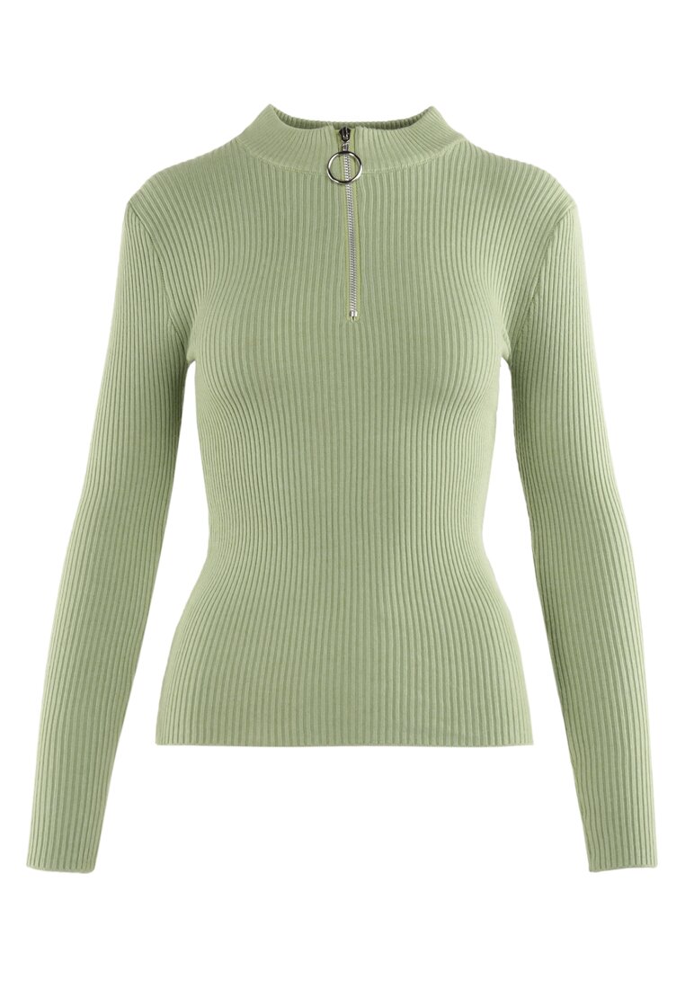 Zielony Sweter Achonis