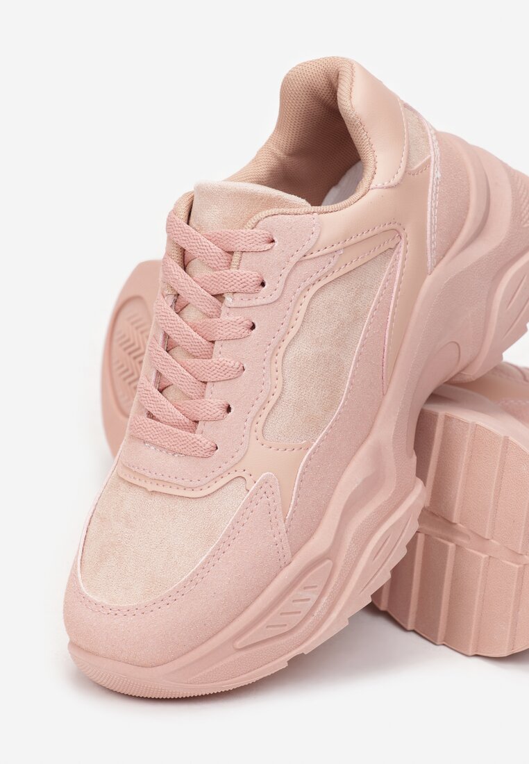 Różowe Sneakersy Chriserios