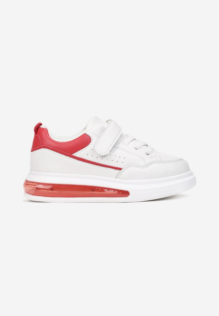 Biało-Czerwone Buty Sportowe Asimina