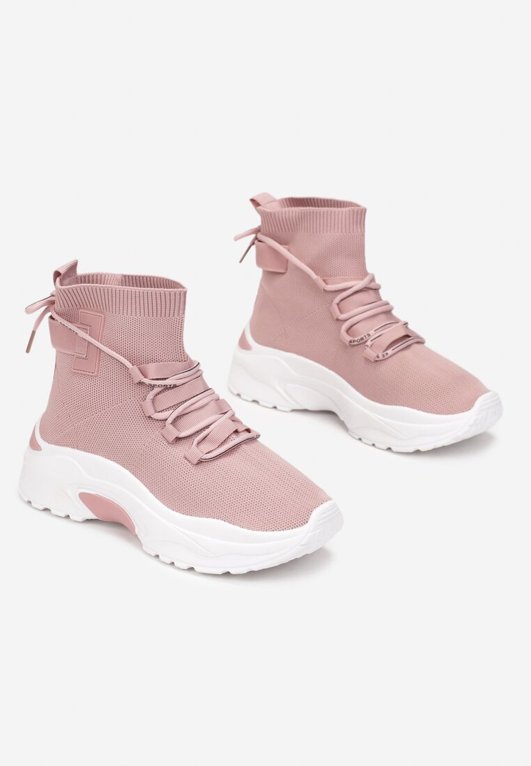 Różowe Sneakersy Kallissa