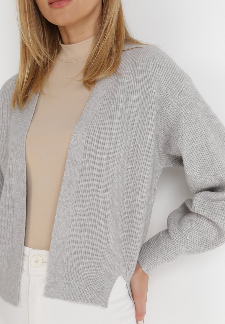 Szürke kardigán