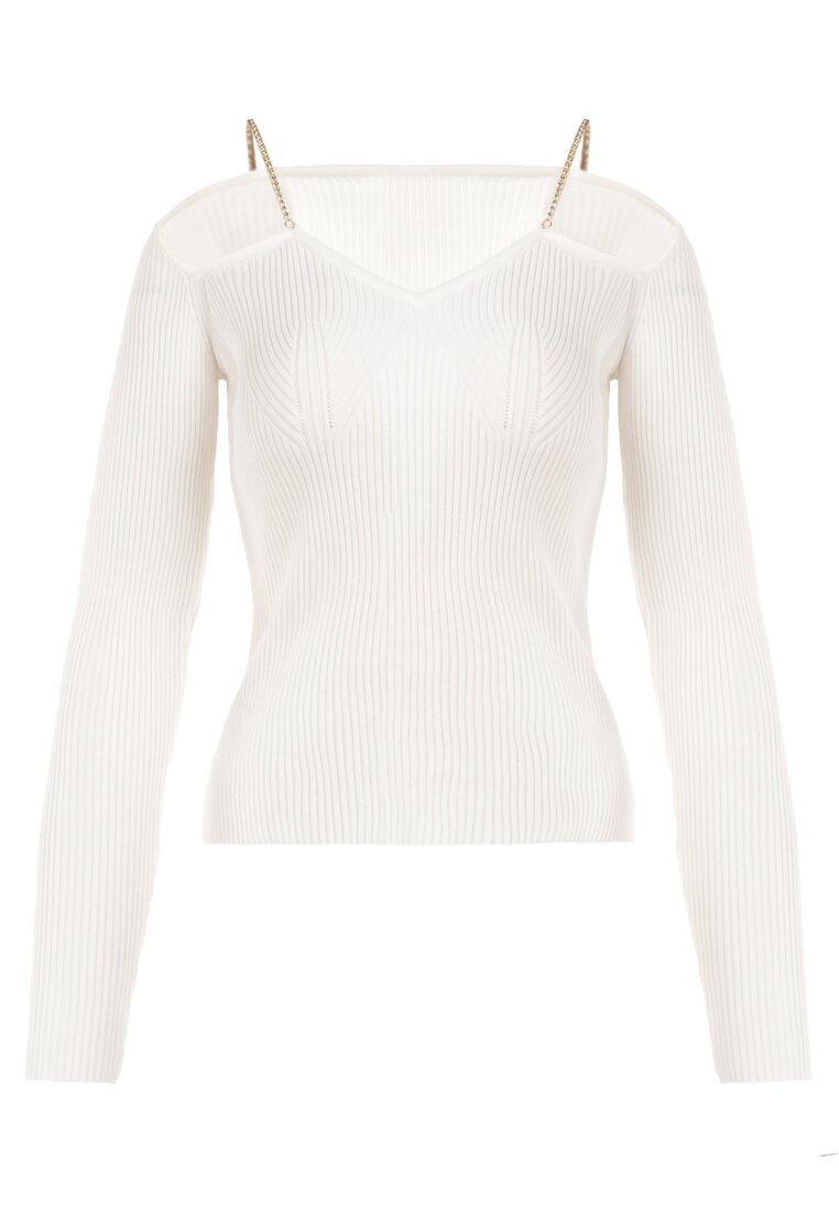 Biały Sweter Cillaea