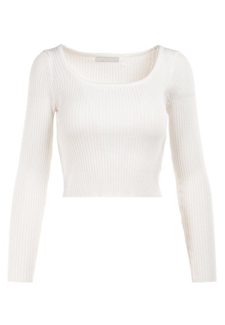 Biały Sweter Cythippe