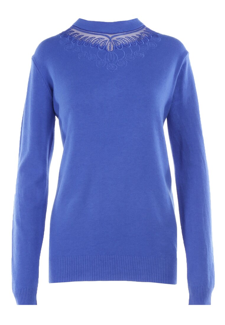 Niebieski Sweter Solielle