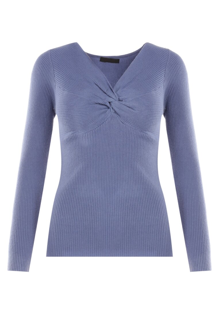 Niebieski Sweter Ampippe