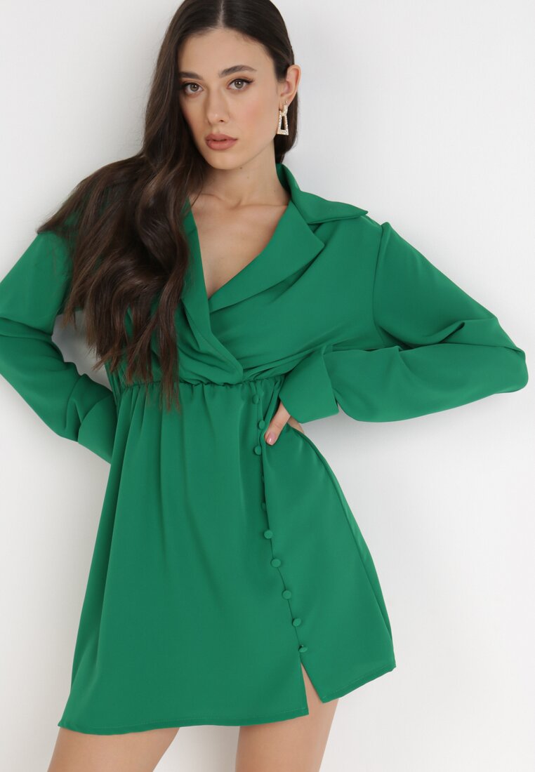 Zielona Sukienka Zelelle