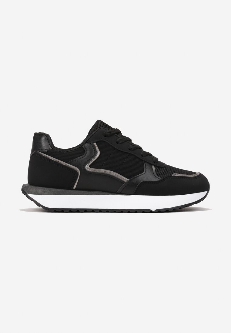 Czarne Sneakersy Ampeira