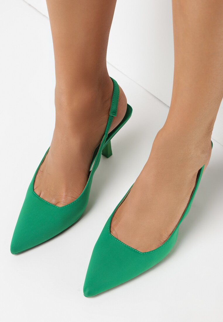 Zielone Sandały Artaste