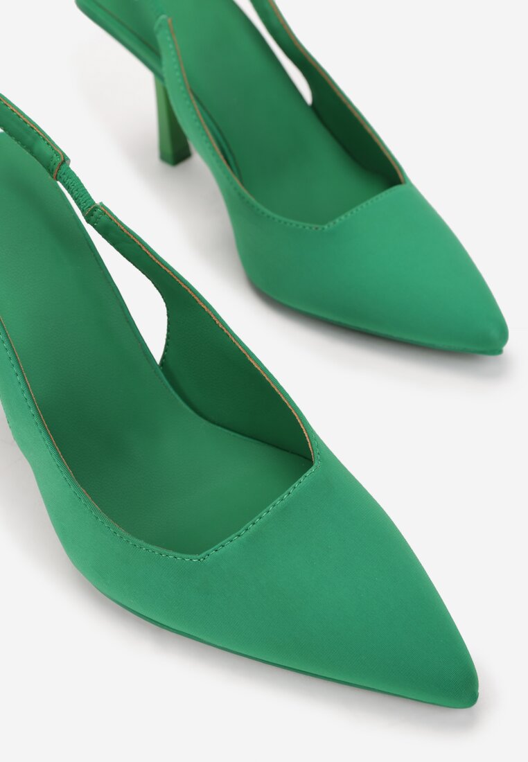 Zielone Sandały Artaste