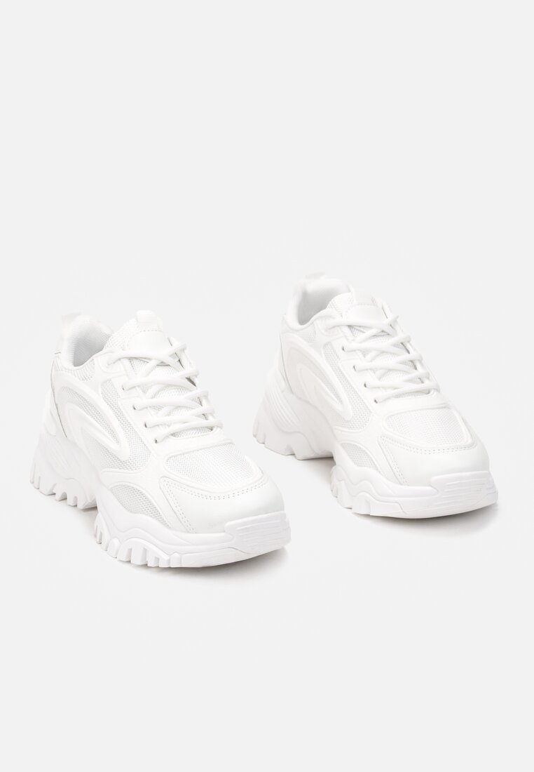 Białe Sneakersy Tryphoreia