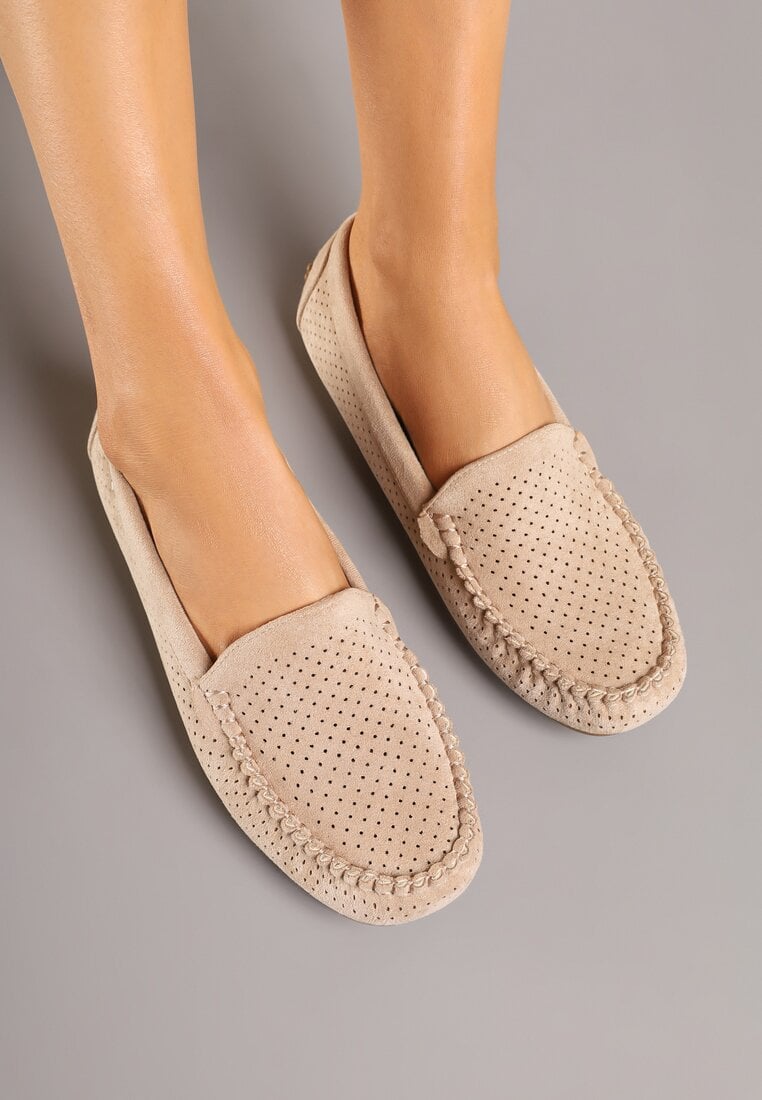 Mocasini Bej