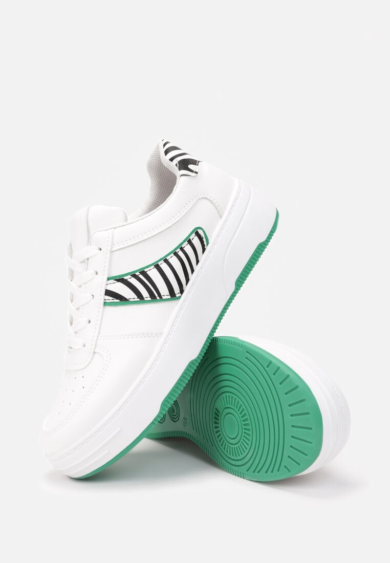 Biało-Czarne Sneakersy Phellythia