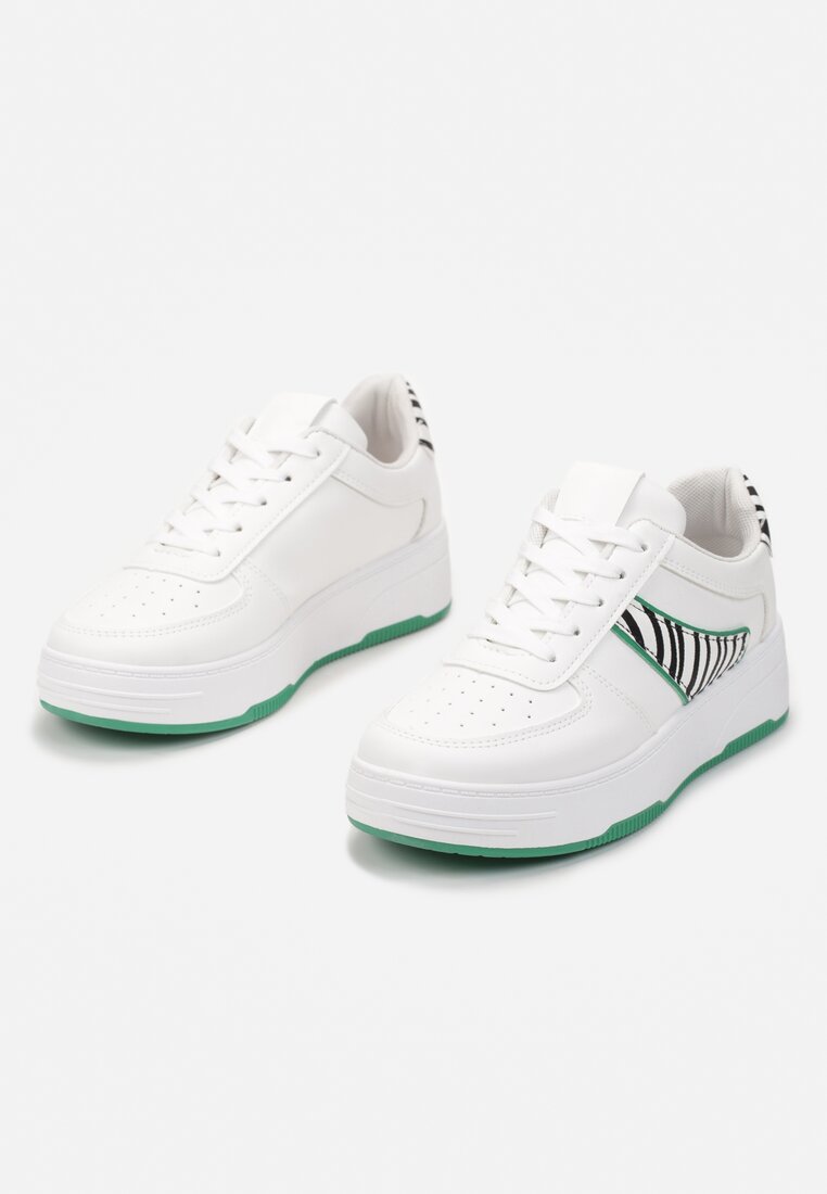 Biało-Czarne Sneakersy Phellythia