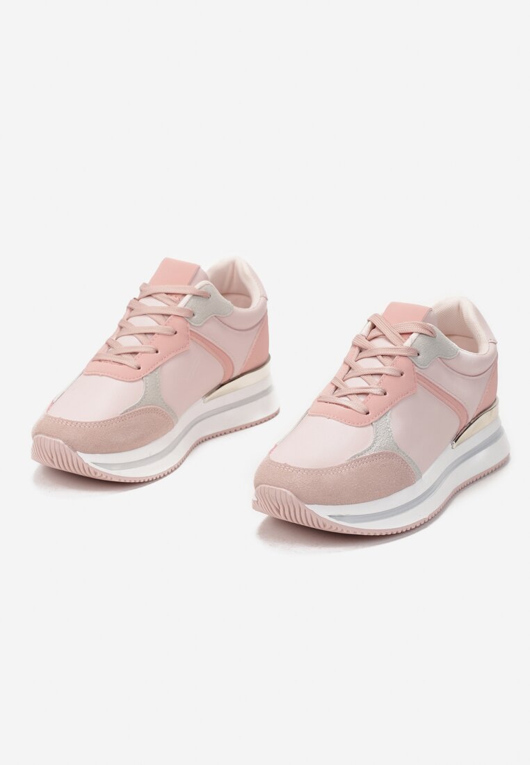 Różowe Sneakersy Phoebista