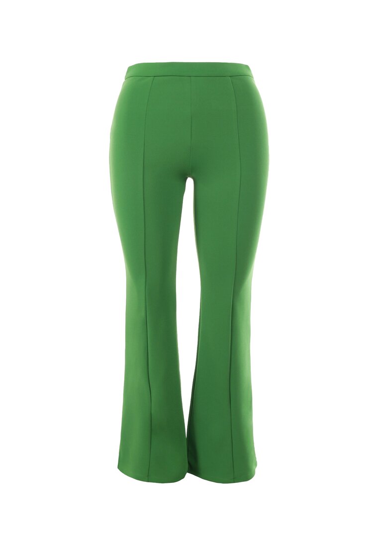 Zielone Spodnie Dzwony Kharippe