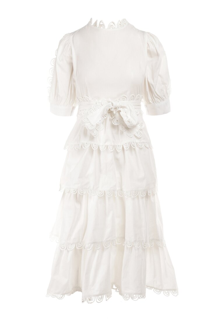 Biała Sukienka Thellis